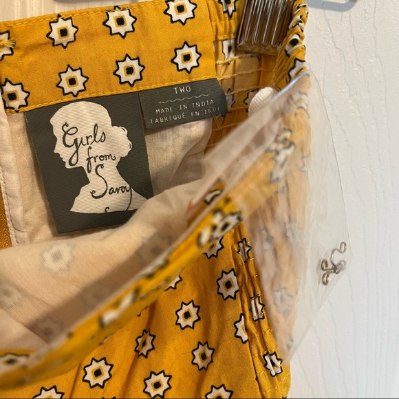 Anthropologie Girl from Saroy strapless dress - Size 2 - Picture 5 of 6